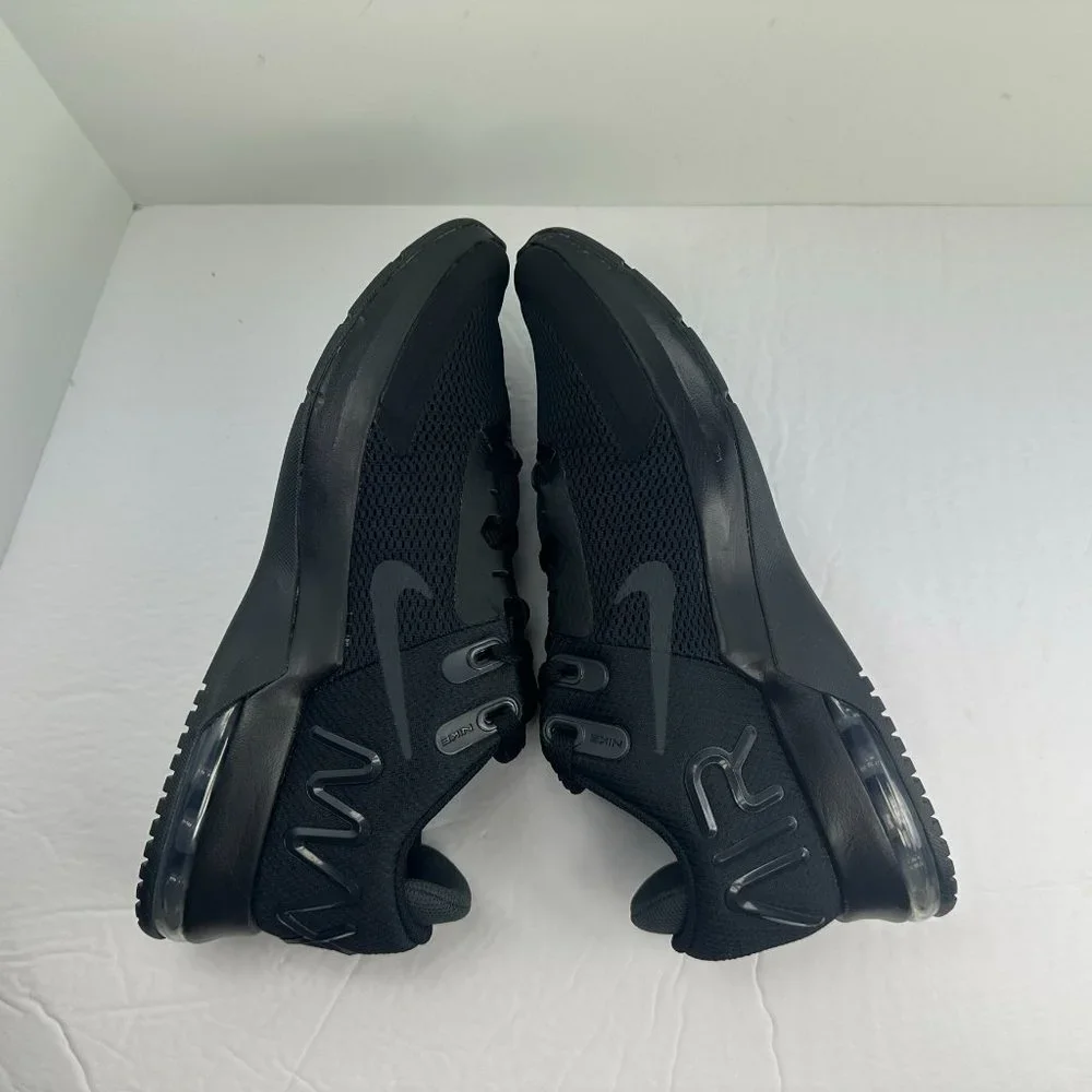 Nike Air Max Alpha Trainer 4 Shoes Triple Black CW3396-002 Men's Multi Size NEW - Picture 2 of 12